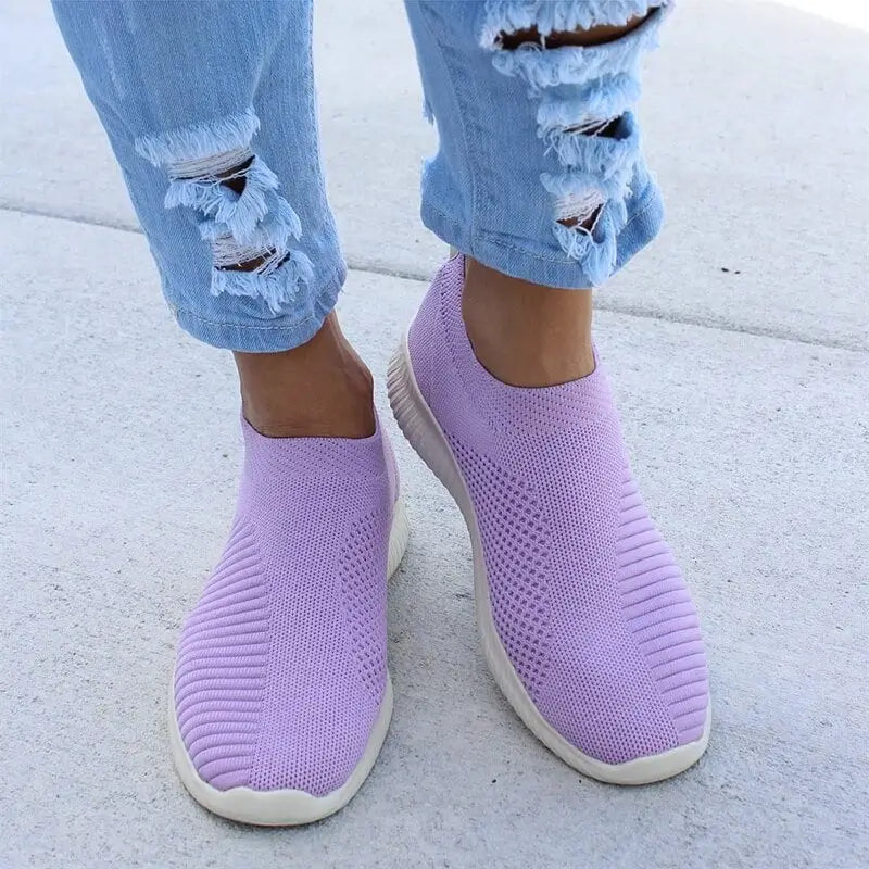 Baskets Chaussettes Féminines sans Lacets Alora